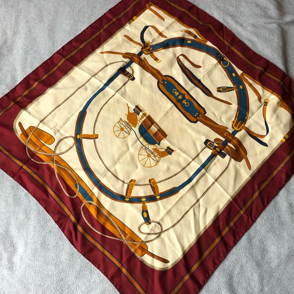 Celine Silk Scarf